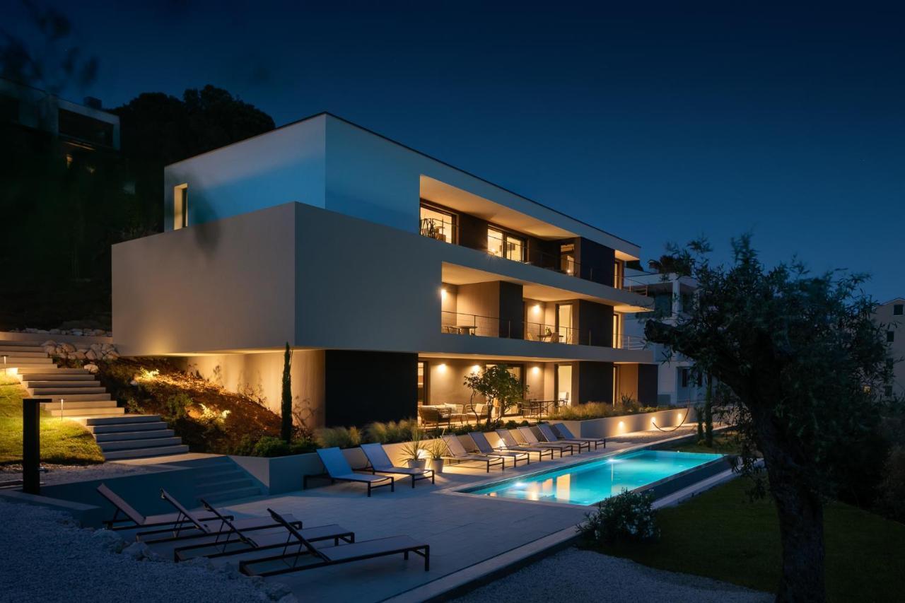 Oltremare Apartments With Pool Rabac Extérieur photo